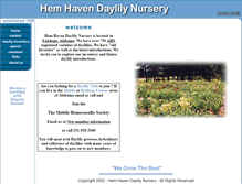 Tablet Screenshot of edaylilies.com